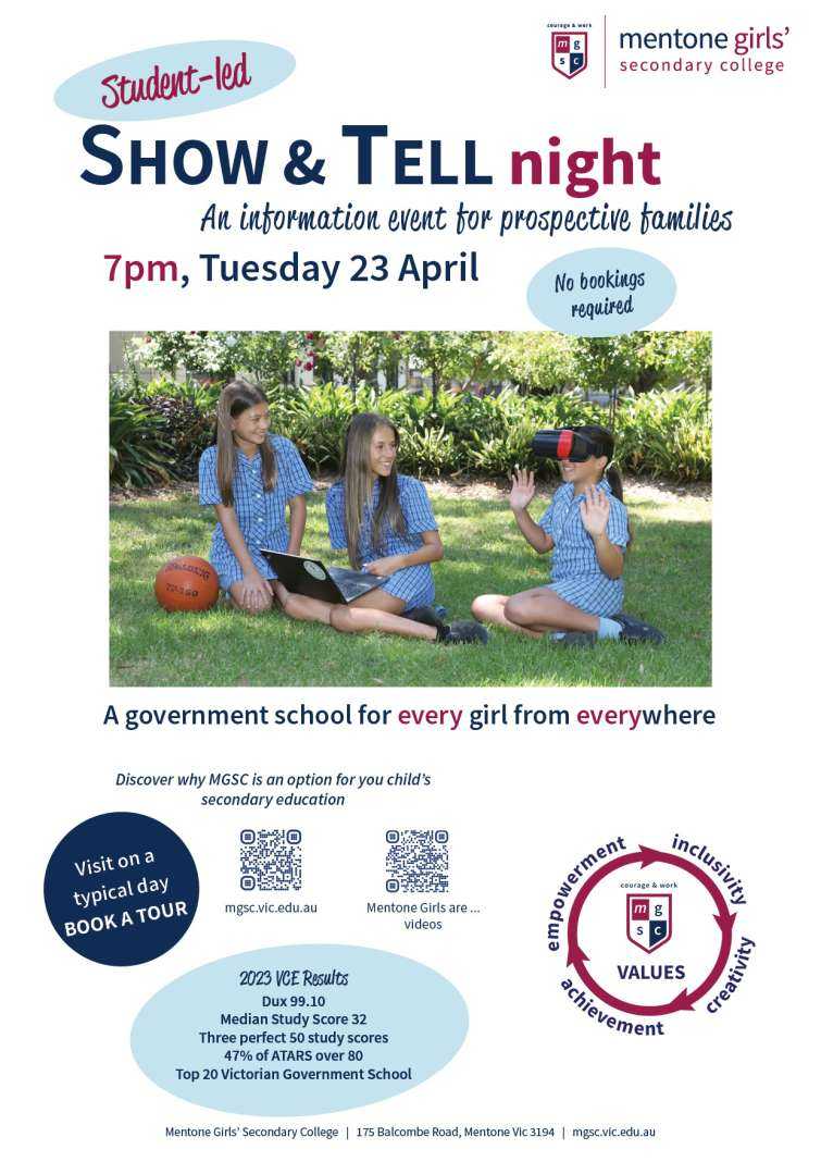2024 Show and Tell night